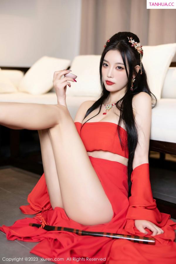 杨晨晨 sugar小甜心CC [XiuRen]高清写真图 2023.01.17 No.6149 杨晨晨Yome 古装美腿第14张图片